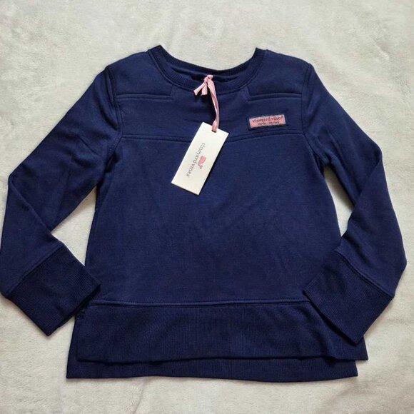 New toddler girl's 3T Vineyard Vines crewneck Dreamcloth Shep shirt sweater